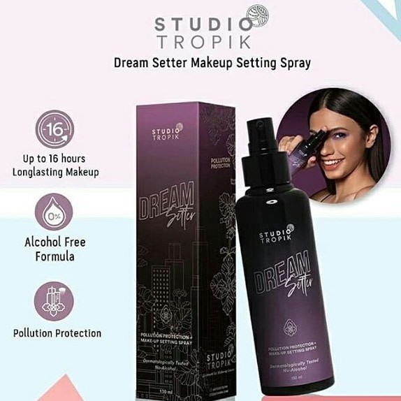 ★ BB ★ STUDIO TROPIK DreamSetter : Pollution Protection Make-up Setting Spray