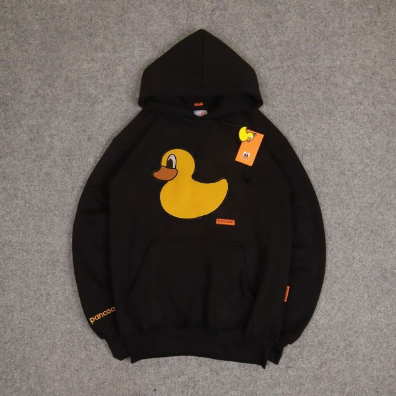 HOODIE PANCOAT BORDIR DUCK NEW/FULL TAG/LABEL PAKAIAN MUSIM DINGIN/HUJAN PRIA&WANITA FASHION STYLE