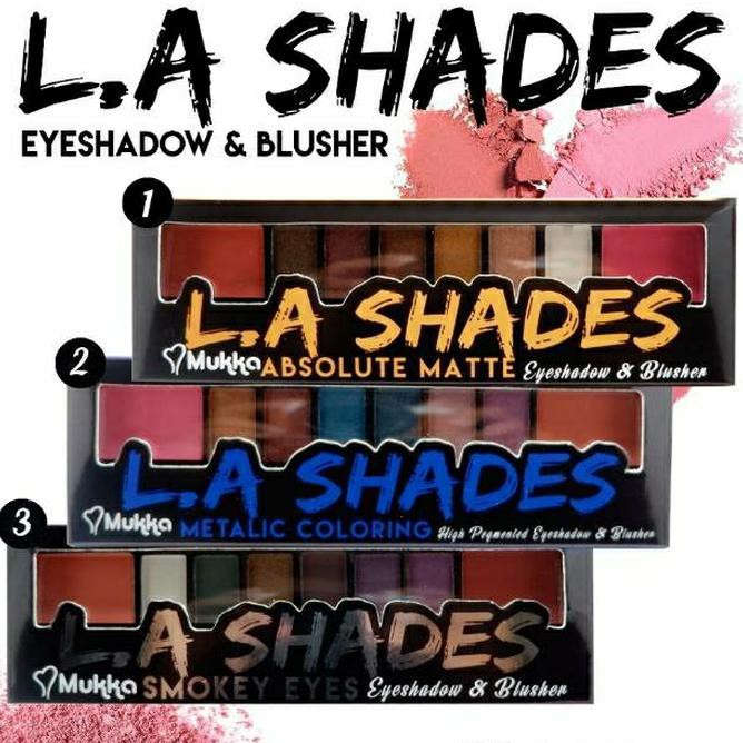 Mukka L.A Shades Eyeshadow & Blusher
