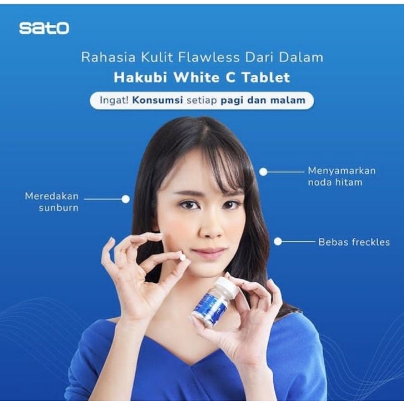HAKUBI WHITE C 90 TABLET (Original 100%)
