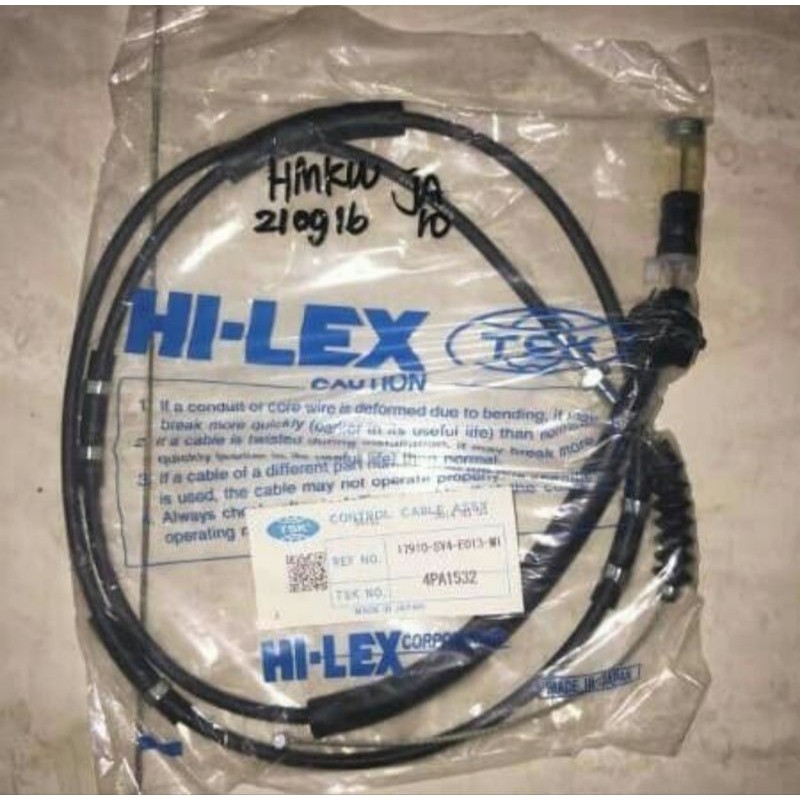 Kabel Gas Honda Accord acord Cielo