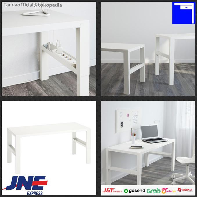 Pahl Putih Meja Belajar Anak Model Kaki Adjustable - Ikea Nadiasarahshop