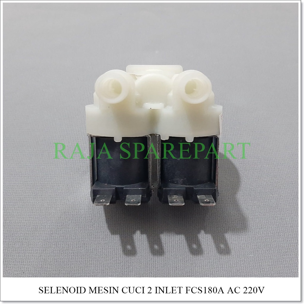 Selenoid / Water Inlet Mesin Cuci INLET DOUBLE FCS180A (AC 220V)