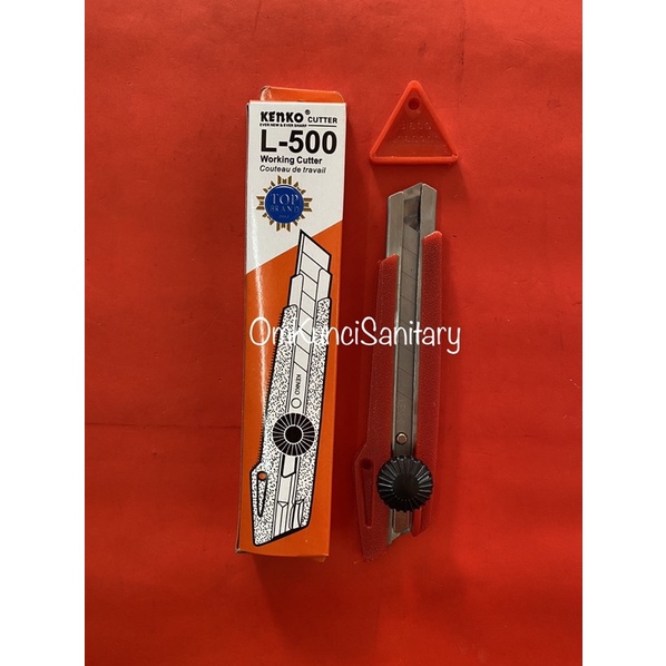 

Cutter Kenko L-500 Pisau Karter Besar Kenko L-500