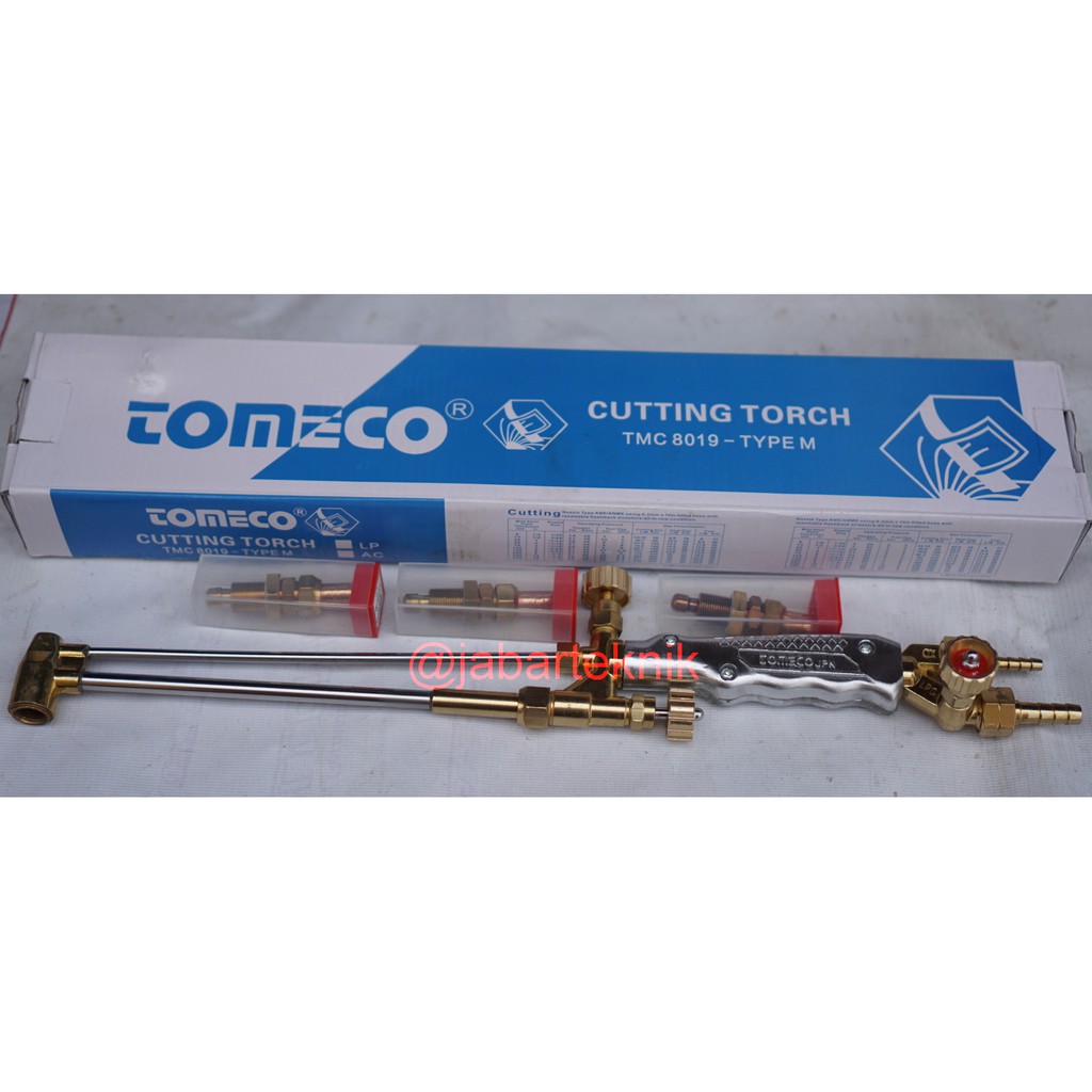 CUTTING TORCH STANG LAS BLENDER TYPE M LPG TOMECO SET