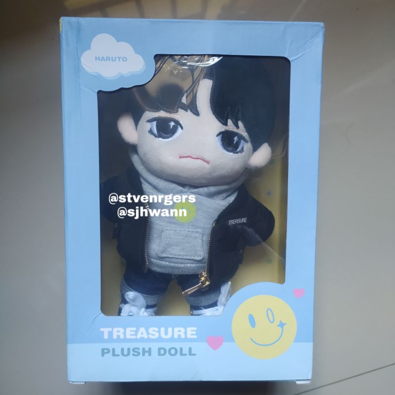 [WTS] YGSELECT TREASURE HARUTO PLUSH DOLL ONLY - HYUNSUK JIHOON YOSHI JUNKYU MASHIHO JAEHYUK ASAHI Y