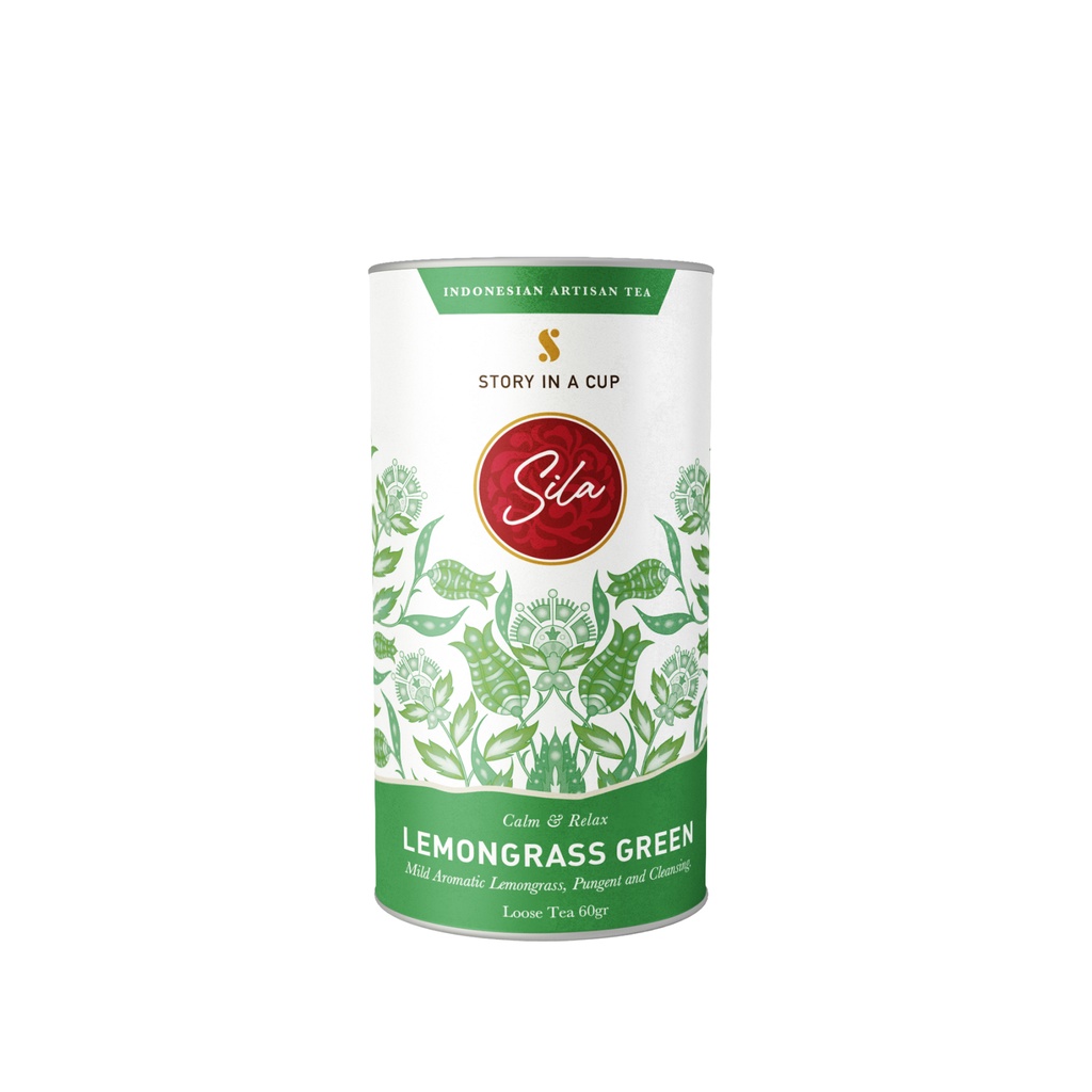 

Teh Sila Lemongrass Green / Green Tea Premium Artisan