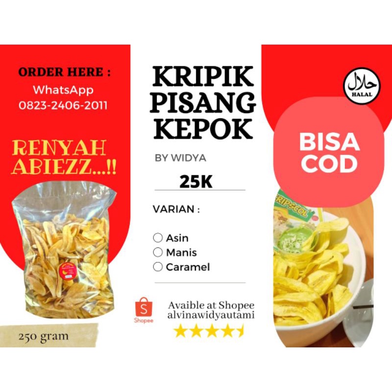 

KRIPIK PISANG BY WIDYA