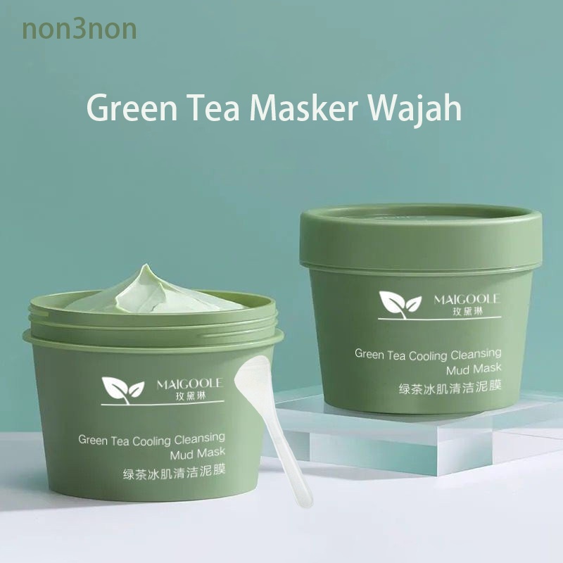 [READY STOCK] Masker wajah Green tea clay mask 100g