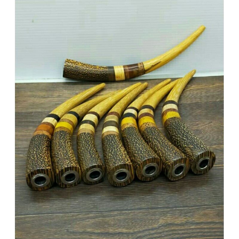 once pipa rokok kombinasi kayu bertuah