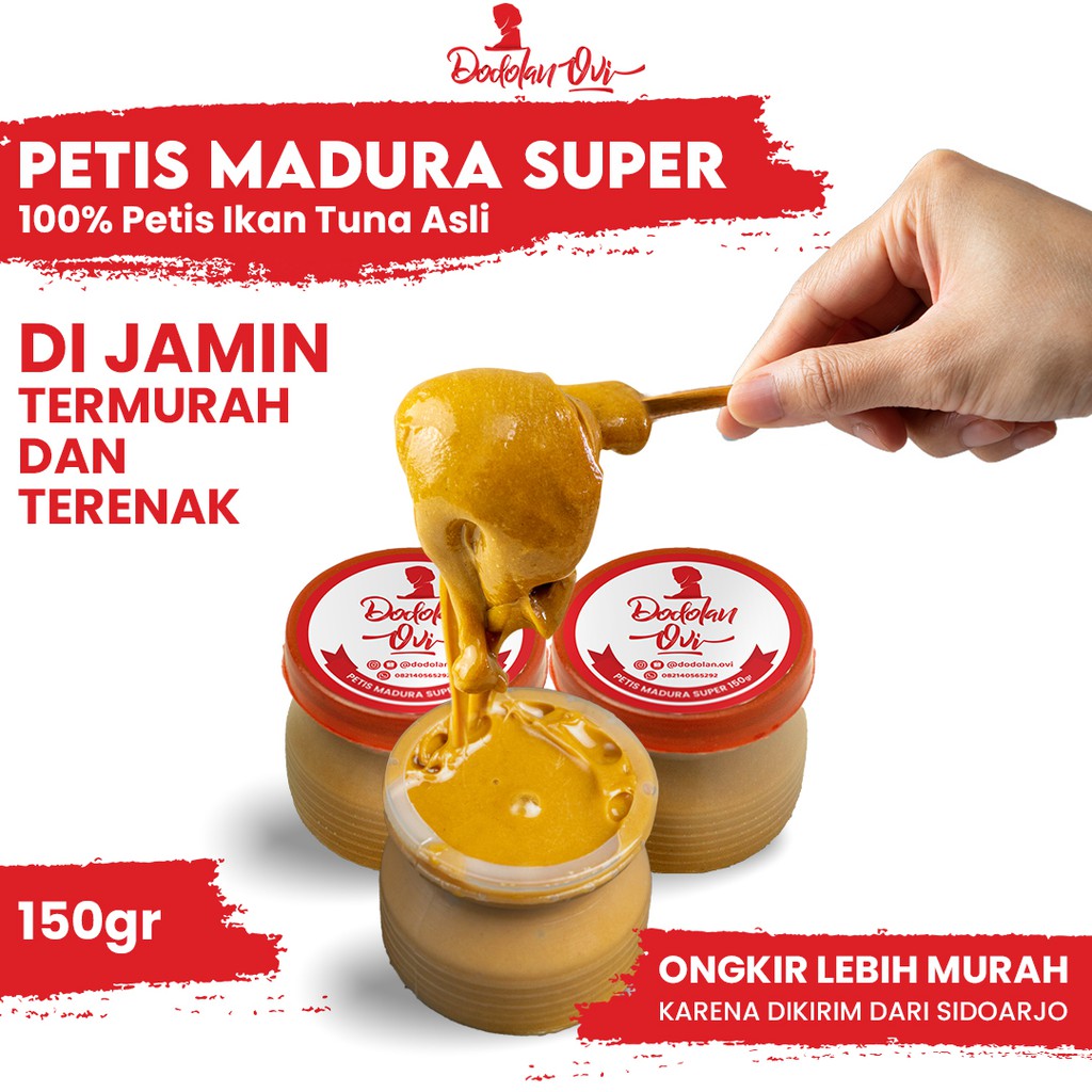 

Petis madura asli 150gr Petis ikan tuna super 150gr
