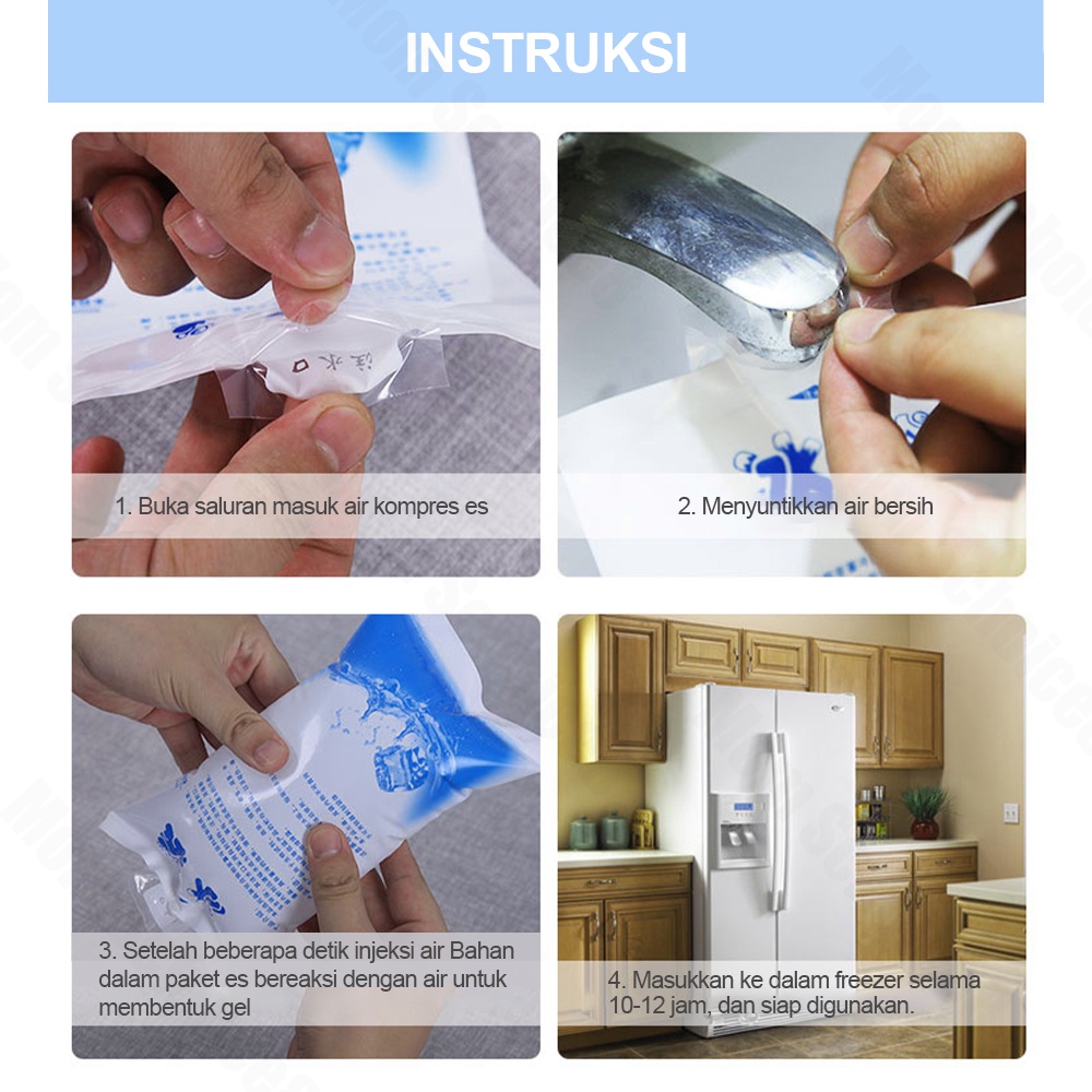 Halo Baby Store Ice Gel Pack 200ml /kantong air es ice cooler bag Cool Jelly Cooler /Pendingin