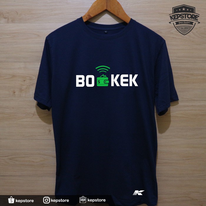 Baju Kaos Promo | Kaos Baju Combed 30S Distro Obral BOKEK Gojek Grab Gocar GrabCar Promo