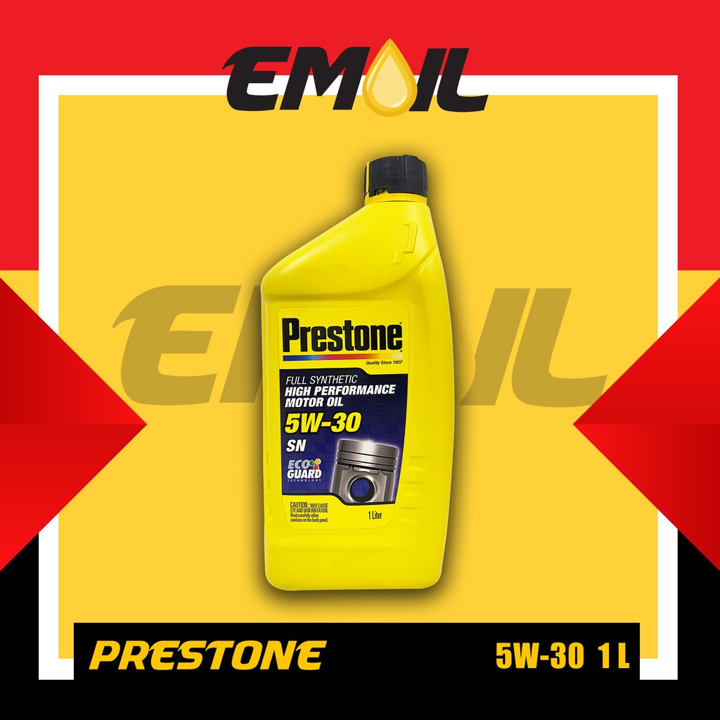 OLI PRESTONE FULL SYNTHETIC HIGH PERFORMANCE SAE 5W-30 SN ISI 1 LITER