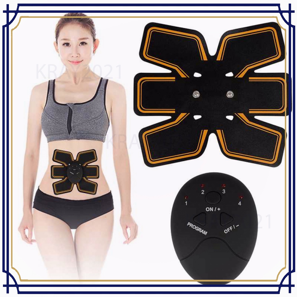 Alat Stimulator Terapi EMS Otot Six Pack Muscle Stimulator - BY608