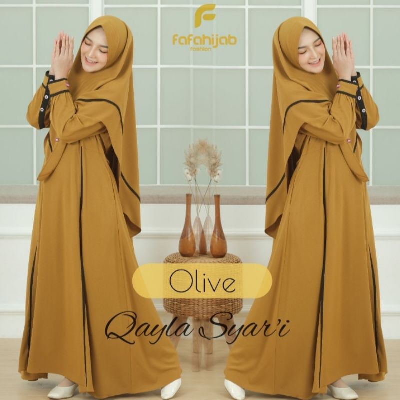 GAMIS QAILA SET HIJAB BY FAFAHIJAB