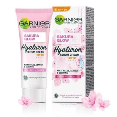 ^ KYRA ^ GARNIER Whitening Serum Cream With UV Protection Tampak Glowing Cerah Merona - Netto 20 ml