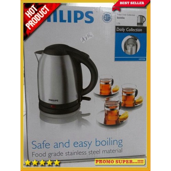 Philips HD9306 Teko Listrik / Kettle Elektrik - 1900 W Y2657