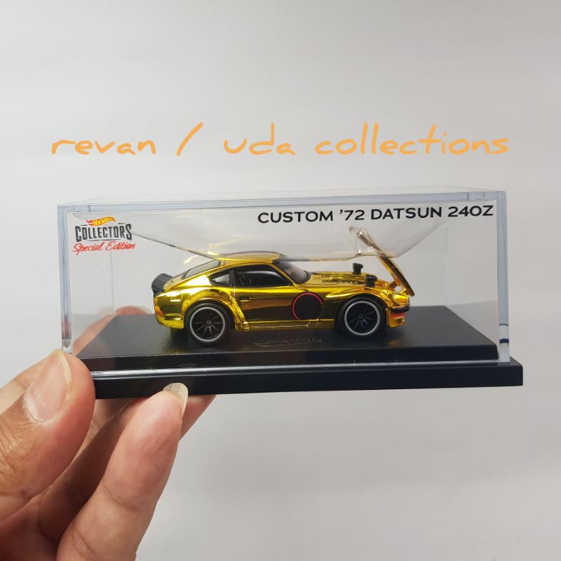 Hot Wheels 2021 RLC Car - Custom 72 Datsun 240Z Gold