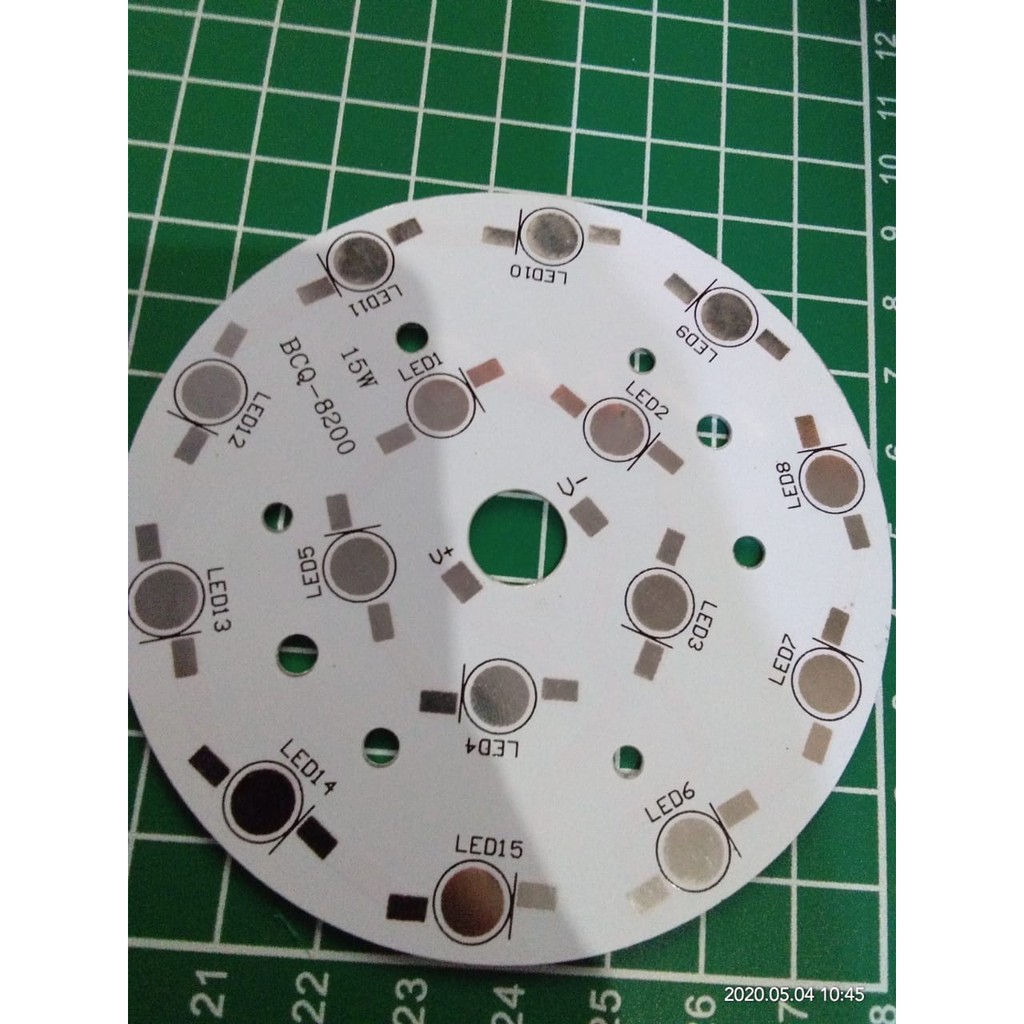 [SEN-9019] PCB HPL 1-5WATT LED DRIVER SEMUA UKURAN 15 LED DIAMETER 85MM