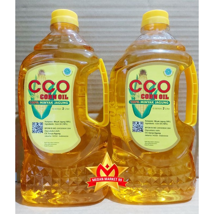 

CCO | MINYAK JAGUNG | CORN OIL 2 LITER | MINYAK GORENG