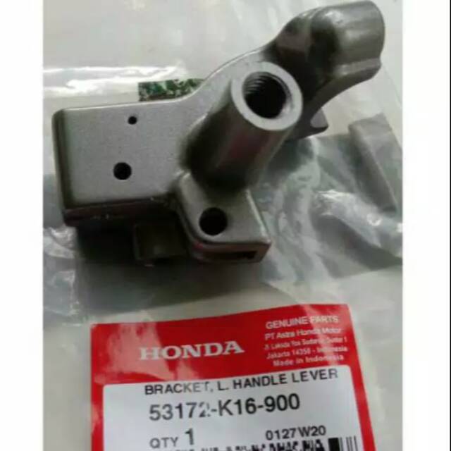 Dudukan rumah handle rem kiri honda scoopy fi ori original AHM