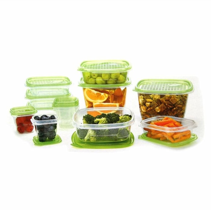 Krishome Set 24 Pcs Wadah Makanan - Set Wadah Makan