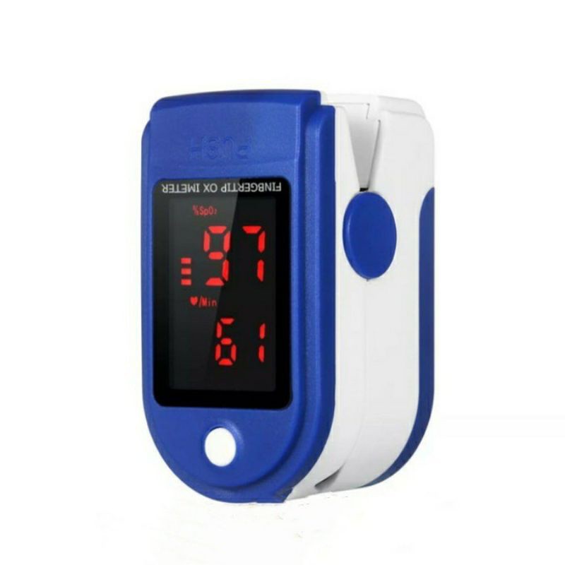 Fingertip Pulse Oxymeter Oximeter SPO2 Pengukur Oksigen Dalam Darah