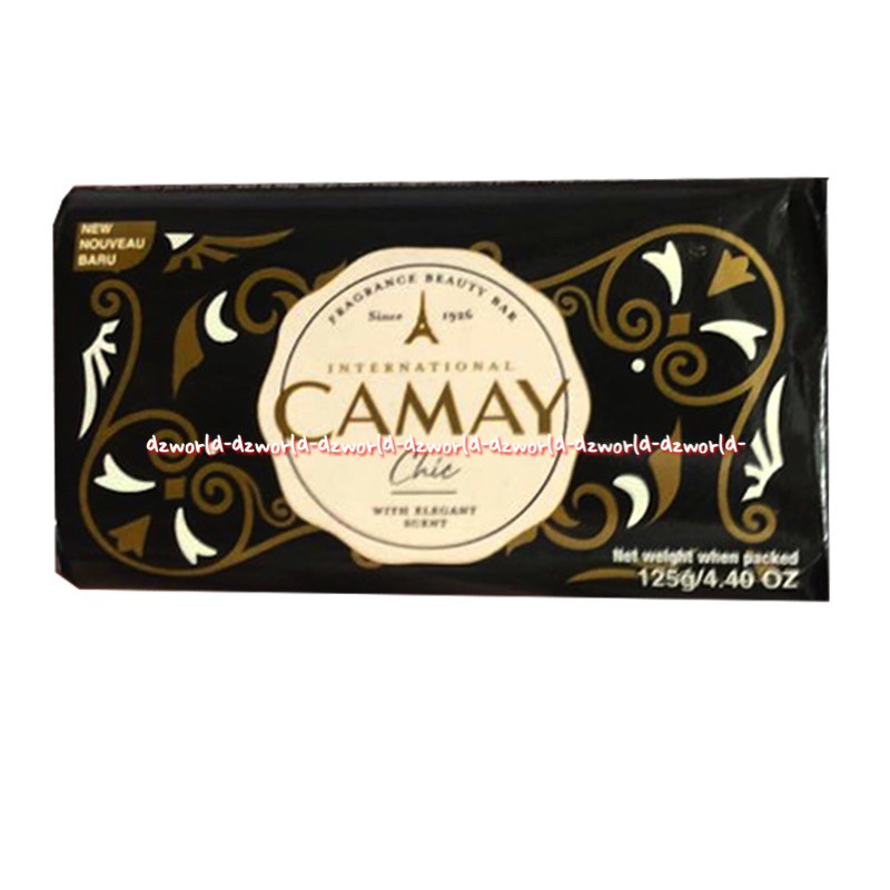 Camay Putih Merah Hitam 125gr Natural Bar Soap Sabun Mandi Batang Camai Sabun Batang Hiotam Putih Pink