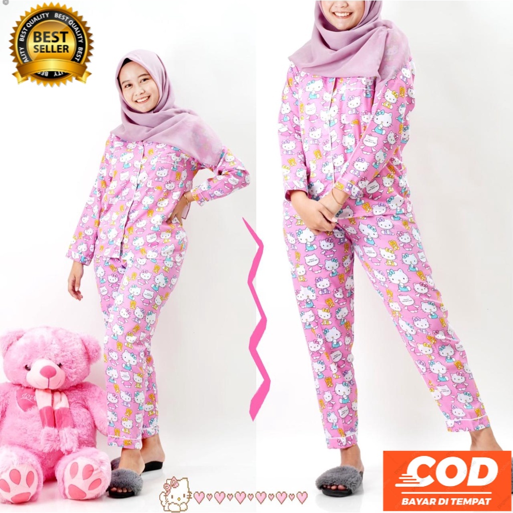 fid fashion kosar - piyama katun wanita WINDY HK - konveksi baju murah tanah abang