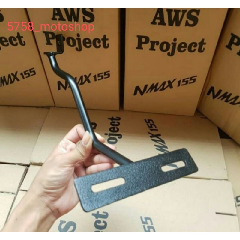 Breket Dudukan Tatakan Plat Nomor Nmax New 2020 2021 2022