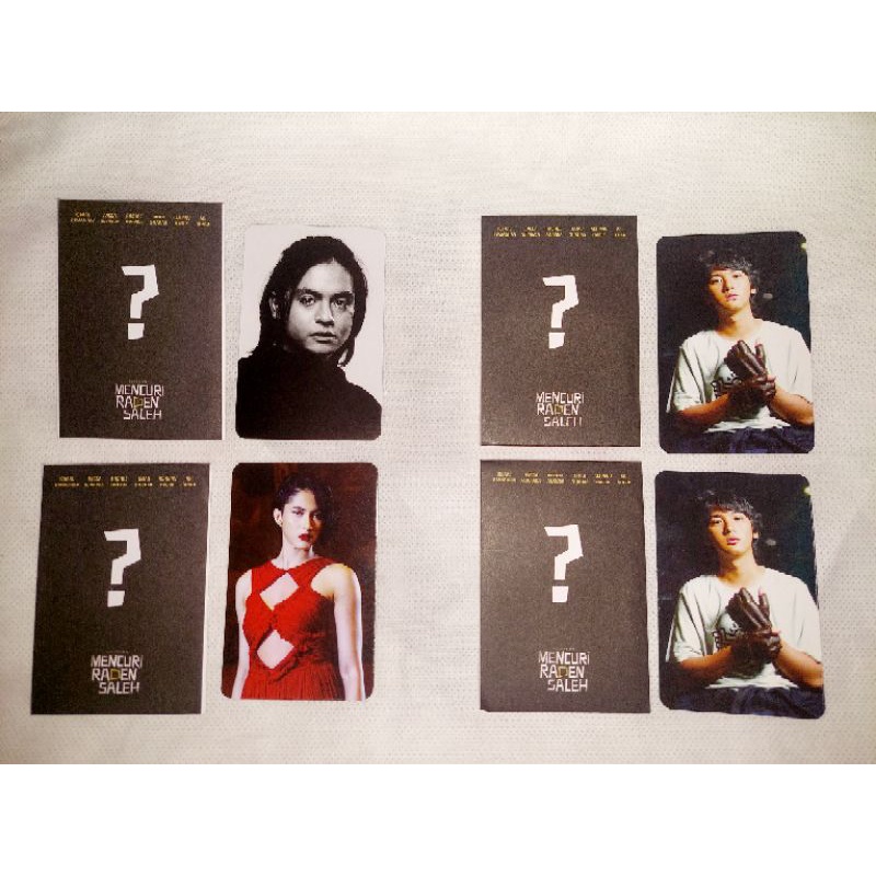 PHOTOCARD PC - MENCURI RADEN SALEH MRS - ANGGA YUNANDA AS UCUP - ARI IRHAM AS TUKTUK - AGHNI AS SARA