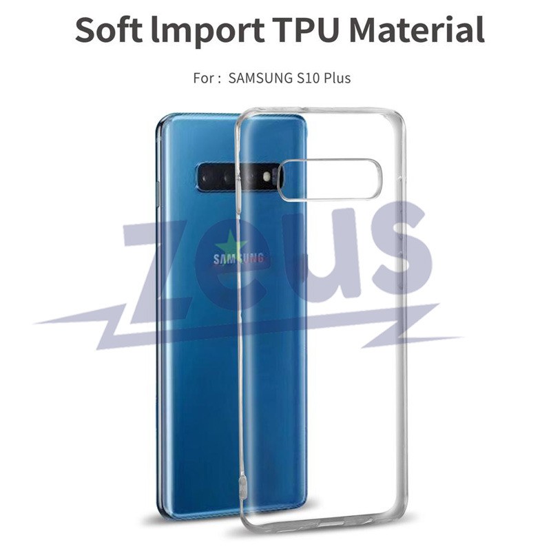 Softcase Bening Samsung S10+ - S10 Plus Premium Transparan Soft Case