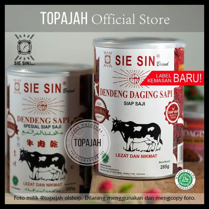 

DISKON TERBATAS !!! DENDENG SAPI MATANG SIE SINBRAND 285GR HALAL. TERLARIS