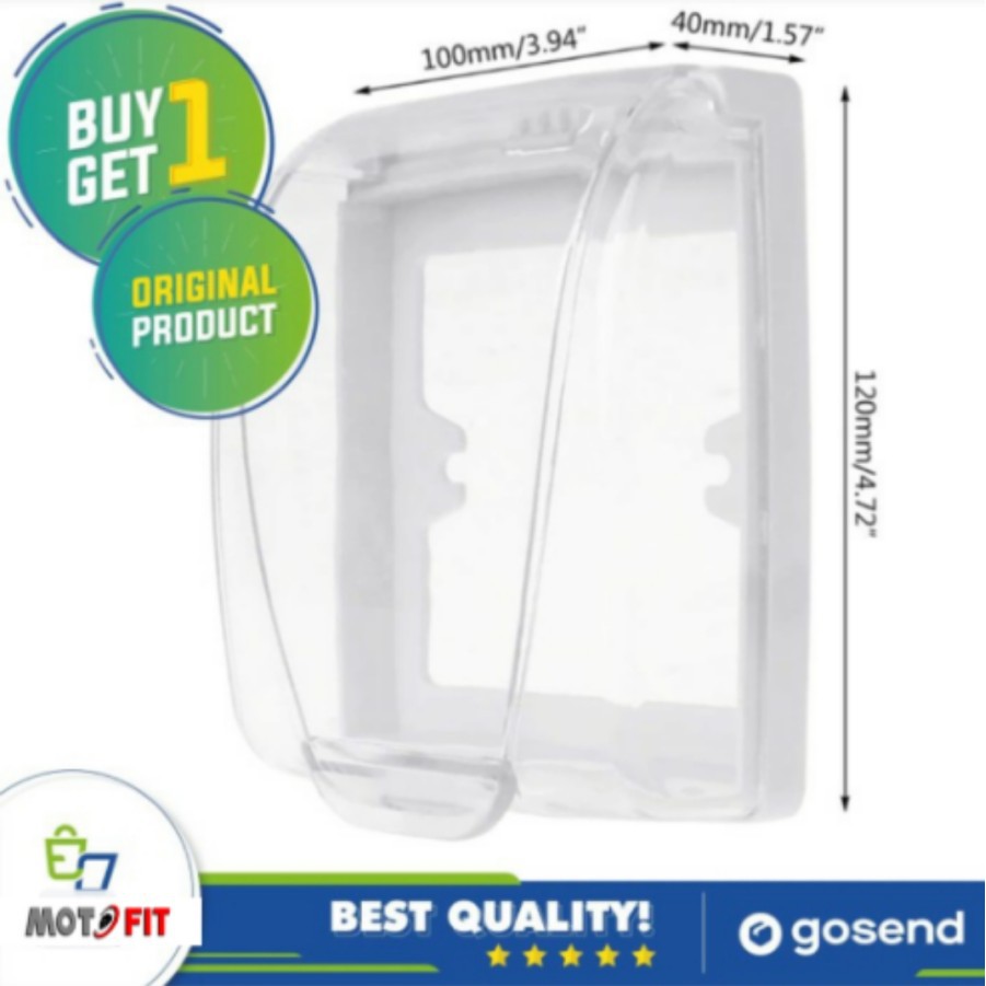 PAKET 2 PCS Penutup Cover Stop Kontak waterproof Anti Air BUY 1 GET 1