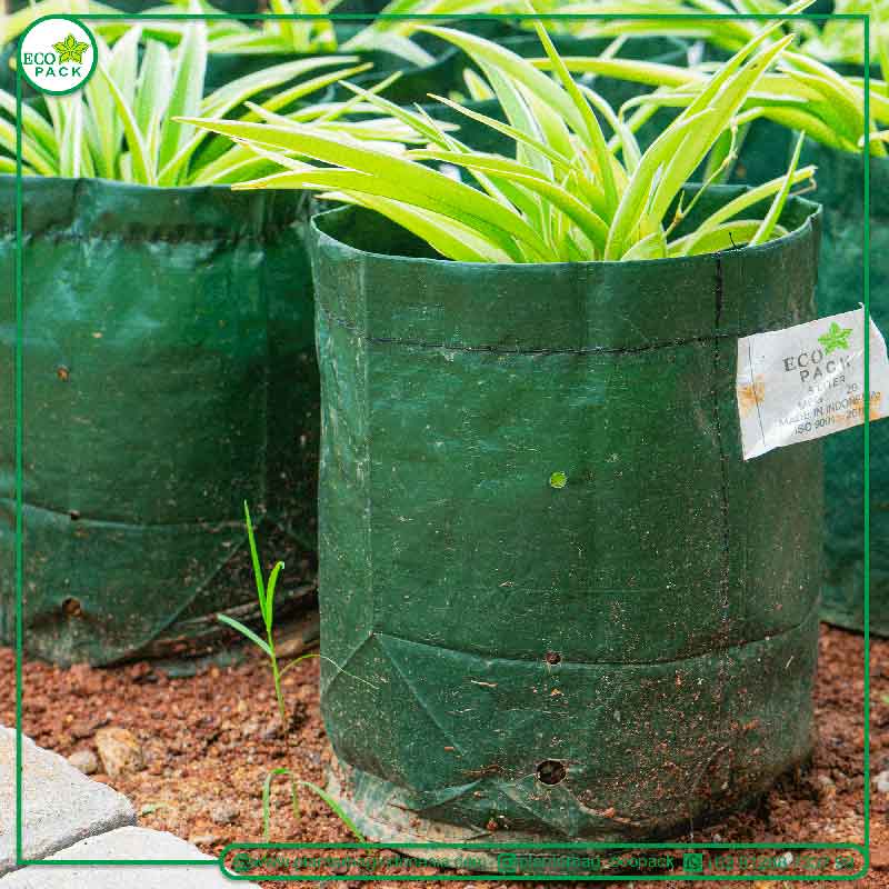 Planter Bag Eco Pack 5 Liter Grow Bag Ecopack Kualitas Premium
