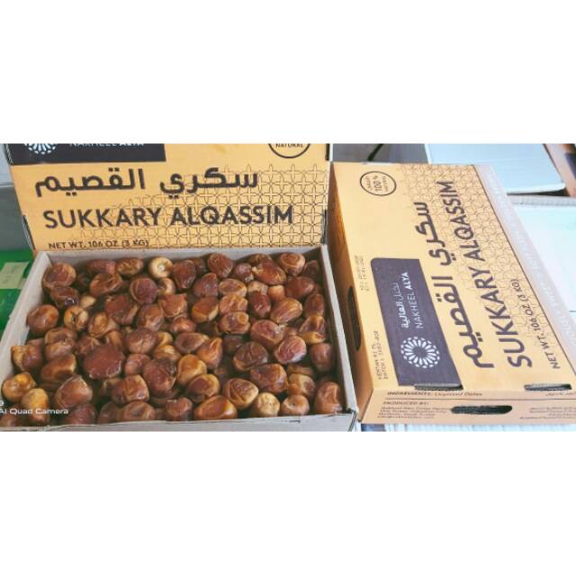 

Kurma sukari alqassim 1dus 3kg
