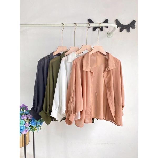 Toply  Shop BISA COD OUTER BASIC YUNA BATWING UK XXL /