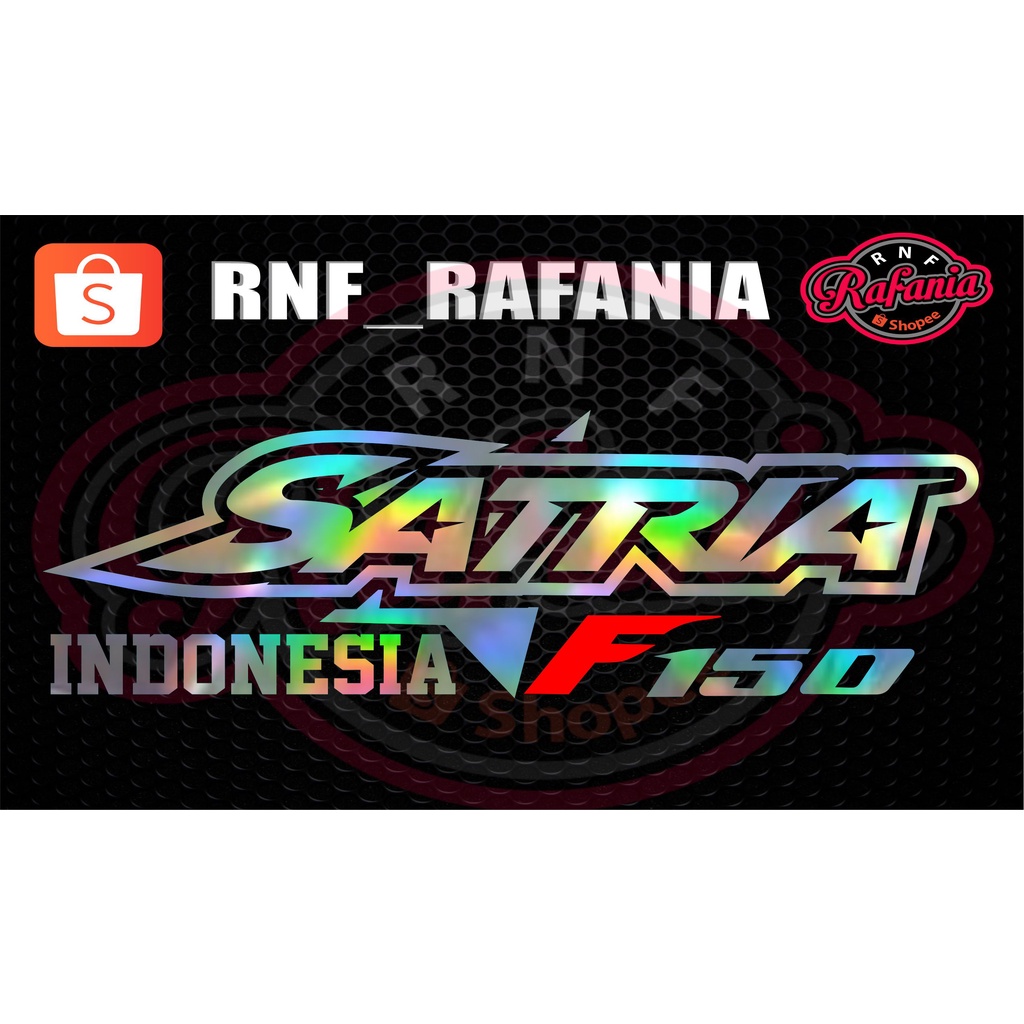 STICKER SATRIA F FU 150 LOGO SATRIA CUTTING STIKER