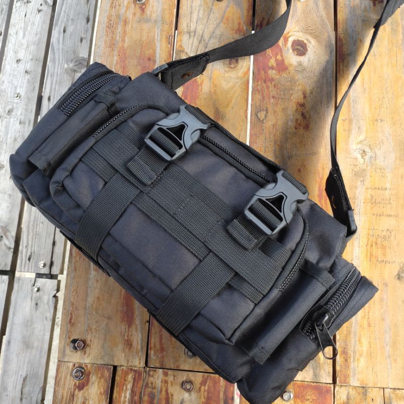Tas selempang pria keren simple mudik/tas selempang mudik pria simple kuat dan tebal