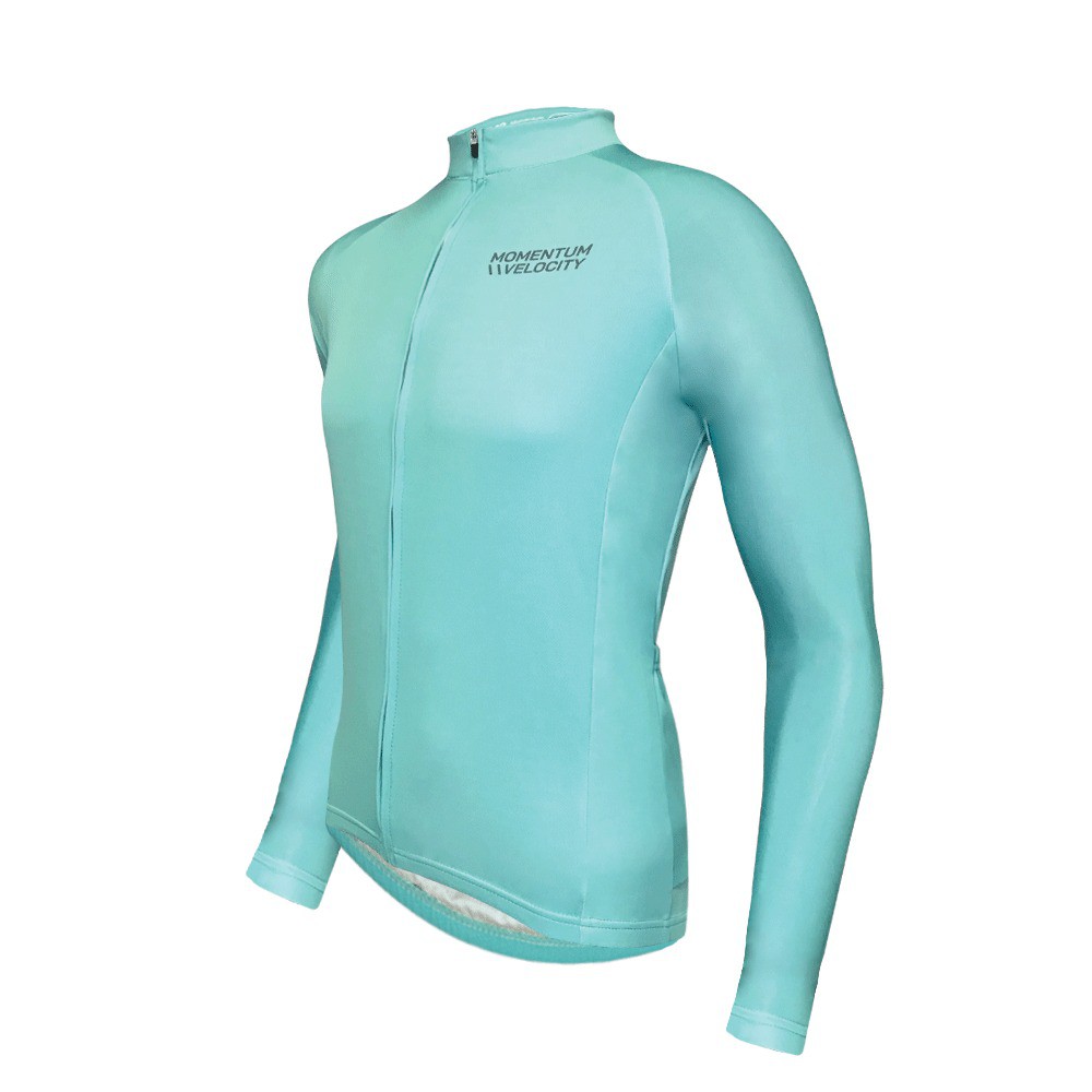 MV2 2021 LS CYCLING JERSEY | MINT TEA