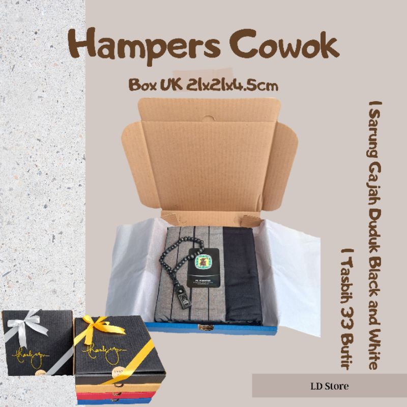 

(Medium) Hampers untuk cowok/Giftbox untuk cowok/Kado untuk Cowok