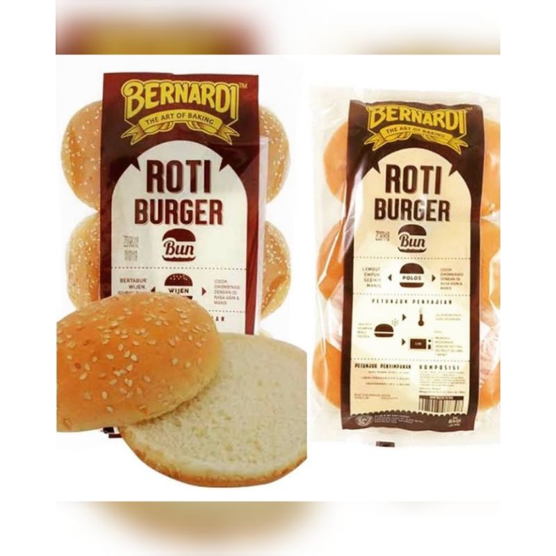 

Roti burger wijen 6pcs besar