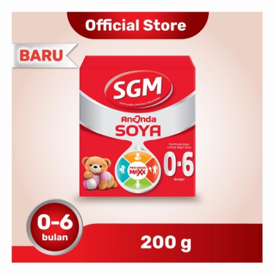 SGM Soya 1 0-6 bulan 200 gr