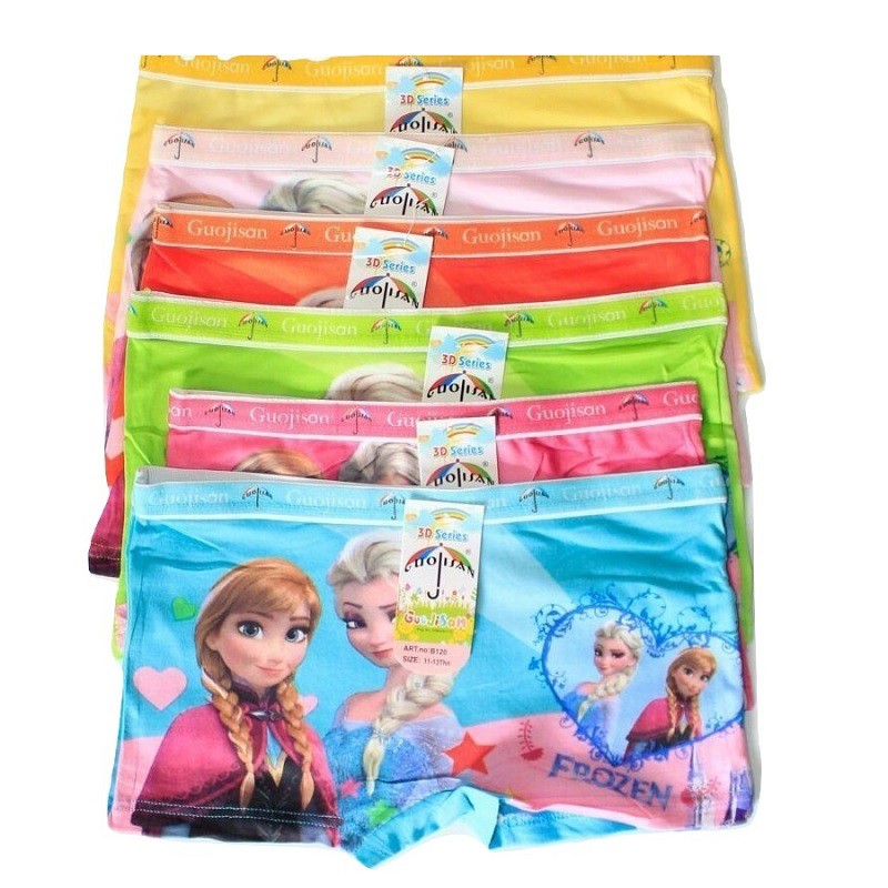 Celana Dalam Boxer Anak Cewek - Merk GuoJiSan