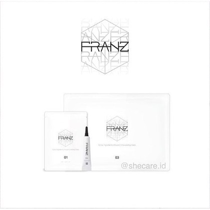FRANZ Dual Mask Premium Series ( 2 PCS / 2 SET / 2X Pemakaian )