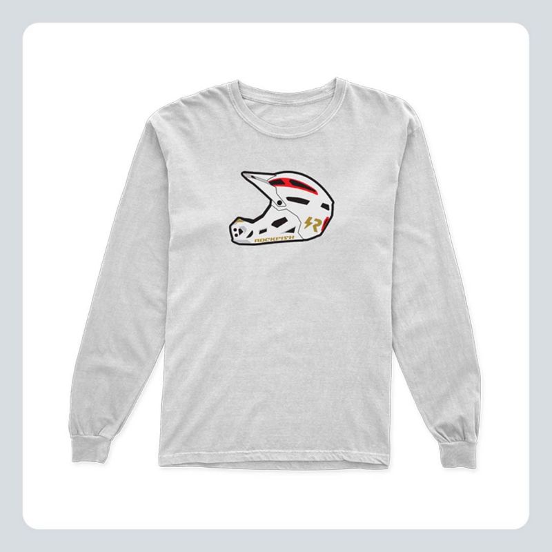 gangma helm rockfish merch baju anak pushbike