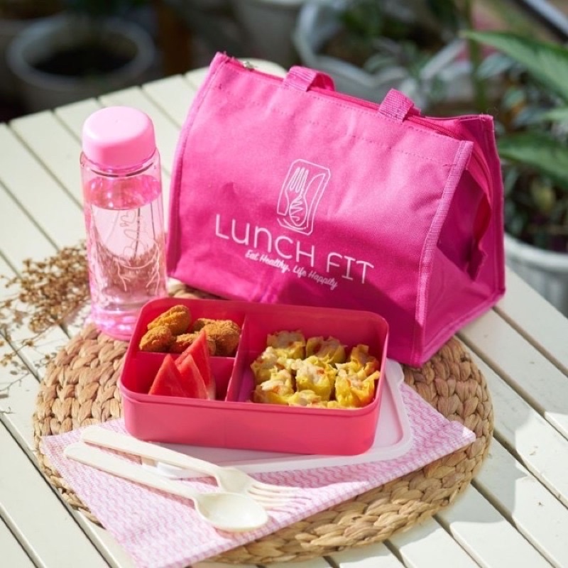 Kotak makan / luch fit set / tempat makan set