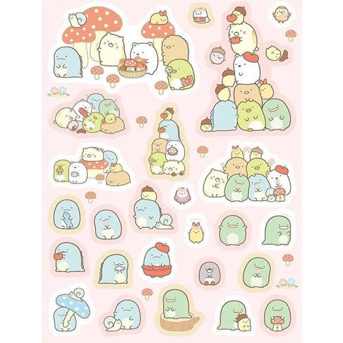 

Sumikko Gurashi Stickers Sheet (Sumikko Gurashi / SumikkoGurashi)