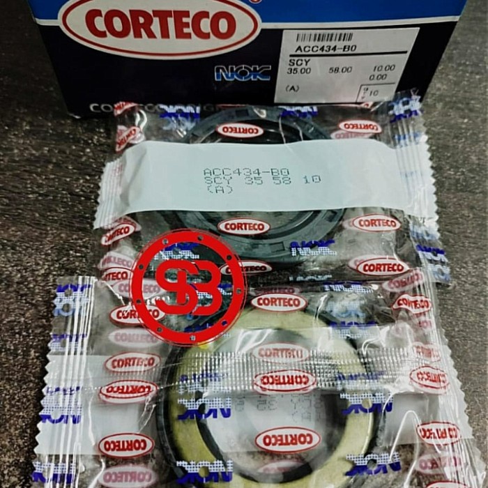 Oil Seal SCY 35 58 10 NOK ( Oil seal roda dalam belakang L300 )